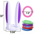 thumbnail image 2 of Easter Inflatable Bunny Rabbit Ears Ring Toss Game Outdoor Kids Toy Party Supplies Easter Basket Stuffers, 2 of 2