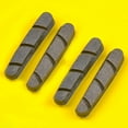 thumbnail image 1 of Flmtop 4Pcs Right Left Road Bike Bicycle Brake Pads for Shimano Carbon Fiber Wheel Rim, 1 of 6