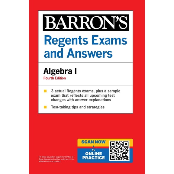 Pre-Owned Regents Exams and Answers: Algebra I, Fourth Edition (Paperback) 1506291295 9781506291291