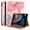 Pink Cloud, variant on iPad 10th Generation Case 2022, iPad 10.9 Inch Case with Built-in Pencil Holder, Folio Stand Protective Leather Case Cover with Hand Strap, Auto Sleep/Wake, Multiple Viewing Angles, Blue/Brown
