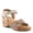 WHITE MULTI, variant on L`Artiste Luvinlife Women’s Floral Wedge Sandal with Soft Cushioned Comfort