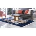thumbnail image 3 of Unique Loom Indoor Rectangular Novelty Traditional Area Rugs Blue/Beige/Green, 8' 0 x 10' 0, 3 of 9