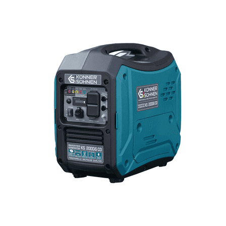 Konner & Sohnen 2000-Watt Gasoline Inverter Generator Lightweight Portable 120V Super Quiet Parallel Ready Outdoor Camping