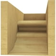 thumbnail image 4 of 12"W x 24"D x 12"H Wide Highland Rough Cedar Woodgrain TimberThane Corbel, Primed Tan, 4 of 6