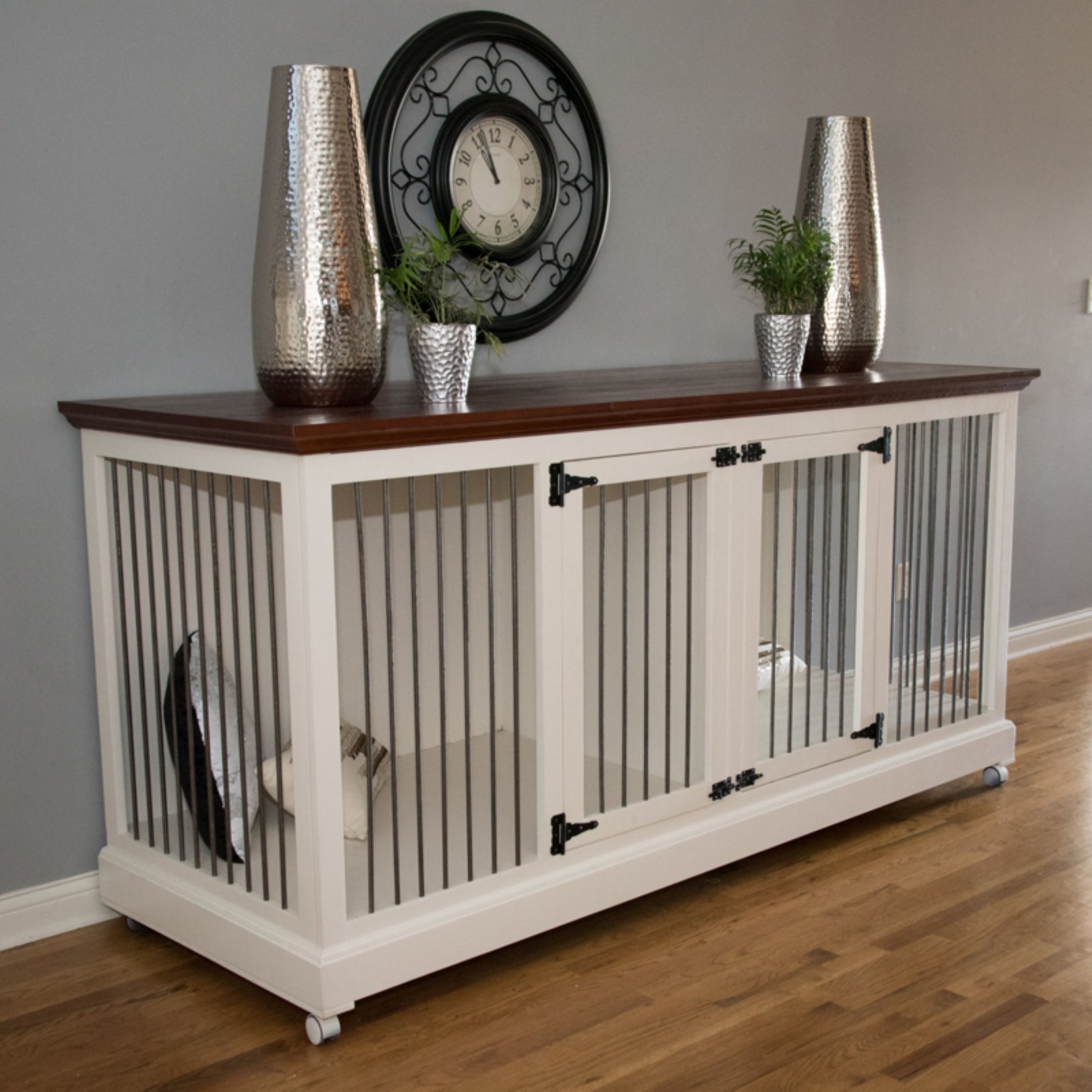 dog credenza crate