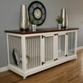 Eagle Furniture Large Double Wide Dog Crate Credenza