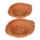 thumbnail image 1 of 2 cestas de pan de mimbre portátiles y duraderas., 1 of 3
