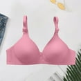thumbnail image 2 of ManxiVoo Non Underwire Support Bra 3 Piece Set Plus Size Minimizer Anti Sag Comfort Fit for Daily Use M Size Navy, 2 of 6