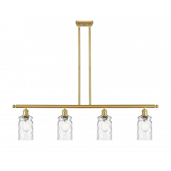 Innovations 516-4I-SG-G352-LED Candor 3 Light Island Light part of the Ballston Collection, Satin Gold