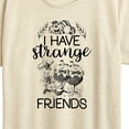 thumbnail image 3 of Disney - Alice in Wonderland - I Have Strange Friends - Women's Short Sleeve Graphic T-Shirt, 3 of 5