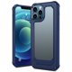 thumbnail image 3 of Caja del teléfono móvil de 6,7 pulgadas 1,5 mm PC TPU Armor Shell Funda protectora para iPhone 12 Pro Max Azul, 3 of 8