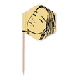 thumbnail image 1 of Simple Occident Vogue Frail Portrait Toothpick Flags Cupcake Picks Party Celebration, 1 of 3