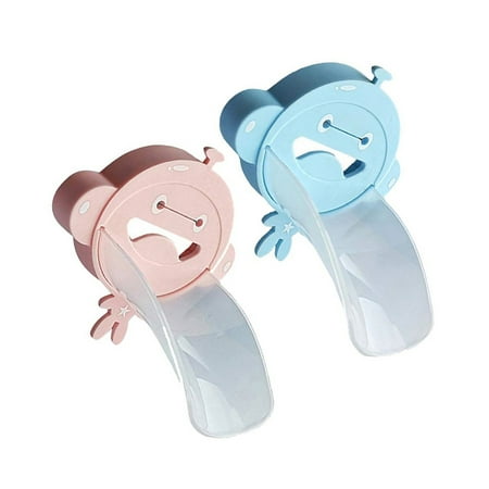 

20PCSFaucet Extender Helper Device Modified Component Spout Components Home Bathroom Silicone Tap Extenders Devices Pink+Blue