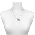 thumbnail image 2 of Delight Jewelry Silver-tone 3-D Ballerina - Silvertone Senior Mom Class of 2026 Dome Necklace, 18", 2 of 5