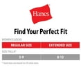 Hanes Women's Cool Comfort No Show Socks, Extended Size 10Pair Value Pack