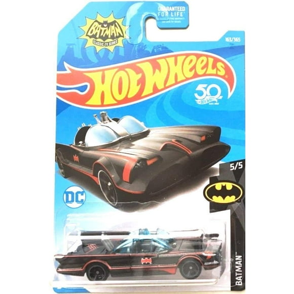 Vehículo fundido a presión Hot Wheels 2018:50 aniversario de Batman