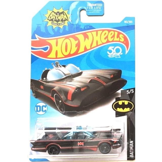 Vehículo fundido a presión Hot Wheels 2018:50 aniversario de Batman