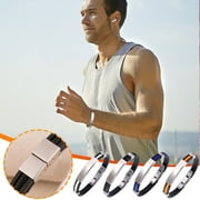 Openpig Clearance Titanium Anion Silica Gel Detumescence Exercise Wrist Strap