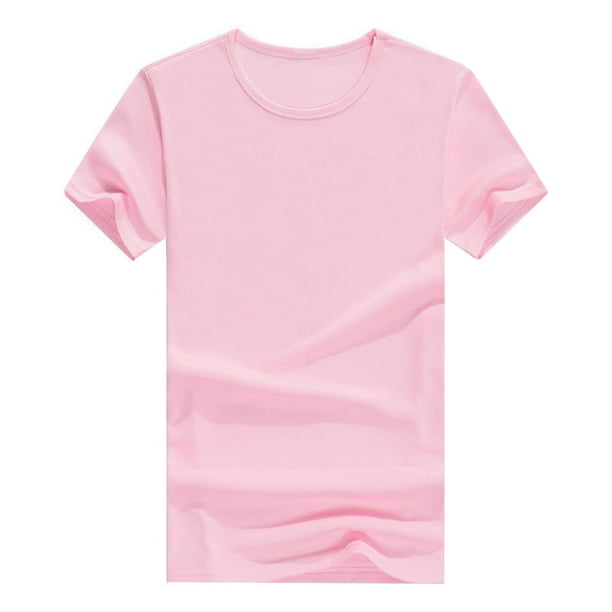 Camisetas de entrenamiento para hombre - Camiseta deportiva de manga corta - Camiseta de cuello redondo para gimnasio y running - Material de poliéster - Duradera y elegante - Para uso diario, info