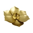 thumbnail image 6 of Metal Candlestick Unique Flower Lamp Shape Classical Holder Home Decoration For Wedding Holiday, 6 of 8