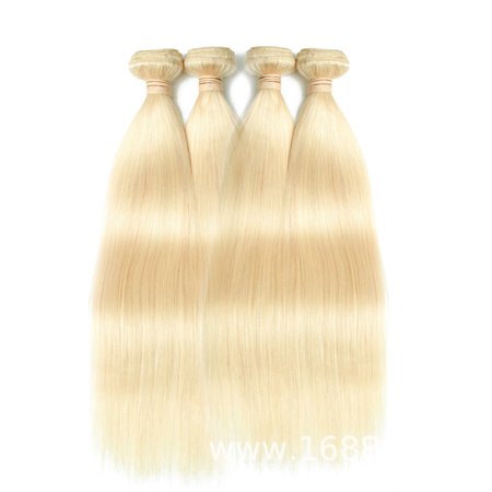 Allrun 613 Blonde Virgin Hair Straight 4 Bundles Honey Blonde