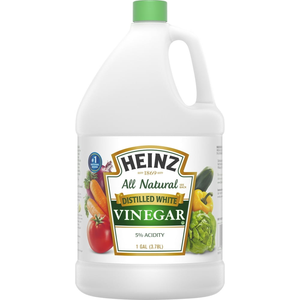 Heinz All Natural Distilled White Vinegar 5 Acidity, 1 gal Jug