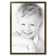 thumbnail image 2 of ArtToFrames 28x42 inch Black Panel With Gold Lip Picture Frame, Multi 28" x 42" Wood Poster Frame (WOM-5092) 1234, 2 of 7