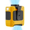 thumbnail image 1 of Ventilador de cintura portátil LOUISWARE de 10000 mAh, recargable, amarillo, 1 of 6