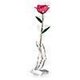 thumbnail image 1 of Long Stem Dipped 24k Gold Rose in Gift Box with Stand (Pink Rose with Stand), 1 of 3