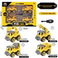 thumbnail image 1 of Car Children‘s Simulation Engineering Vehicle Green Disassembly And Assembly Sanitation Vehicle Boy Model Toy Car Screw Combination Gifts Kids‘ Gifts, 1 of 8