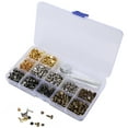 thumbnail image 1 of Leather Rivets Set, Leather Rivets, 2- DIY Crafts Accessories Hand-Made Durable Brass Rivets Overalls For Matching Belts Backpacks Jackets, 1 of 8