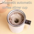 thumbnail image 2 of LANFENG Self Stirring Mug with Lid Automatic Magnetic Stirring Coffee Cup with LED Display Temperature Rechargeable 316 Stainless Steel Protable Mixing Cup to Stir Coffee Mixed Milk, 2 of 9