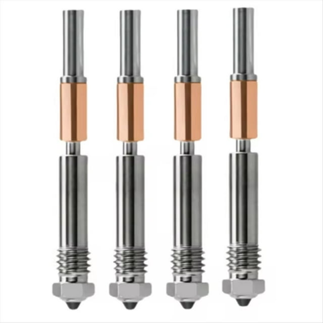 4 Piezas de Impresión para Hotend para P1P X1C P1S X1 X1E V4.0, Actualización de Cabezal de Impresión Hotend, Piezas de Impresión 3D de 0,2 mm.