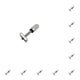 thumbnail image 2 of Wosthever Tornillo de acero inoxidable para tabla de surf, portátil, antioxidante, profesional, M4, tornillos manuales de alta resistencia, 2PCS 10Conjunto, 2 of 6