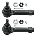 thumbnail image 4 of Detroit Axle - 6 Lugs Front CV Axles Wheel Bearing Hubs Kit for Silverado Sierra Avalanche 1500 Tahoe Yukon Escalade 2 Wheel Bearing Hubs Assembly 2 CV Axle Shafts 2 Outer Tie Rods Replacement, 4 of 9