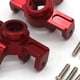 thumbnail image 2 of Tholdsy RCGOFOLLOW 2 uds soporte de cubo de dirección duradero de aleación de aluminio para nudillos de bloque de dirección 1/16 MJX H16 Kits de construcción modelo Rojo, 2 of 6