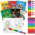 thumbnail image 1 of Juego de libros para colorear Autism Awareness con crayones, 24 piezas, Party, 1 of 7
