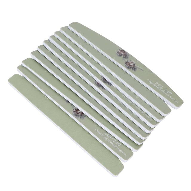 Nail Buffer, Réutilisable Manucure Outil Lime à Ongles Lavable pour Salon de Manucure à la Maison pour le Polissage de Mise en Forme