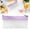 Pink*1+Purple*1, variant on Dusknt Clear Pancil Pouch with Zipper, Transparent Zipper Pouch Bags, Multi-Purpose Zippered Pan Hrs)Older Pancil Case, Cosmetic Makeup Bag for Stationery Clasroom Ofice Organizer, 2 Pc
