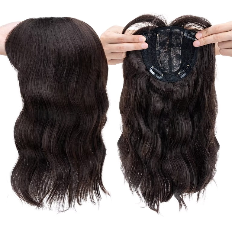 SEGO Hair Toppers Curly Wavy Real as Human Hair Toppers with  display picture 2