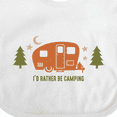 thumbnail image 4 of Inktastic Rather Be Camping C3 Boys or Girls Baby Bib, 4 of 4
