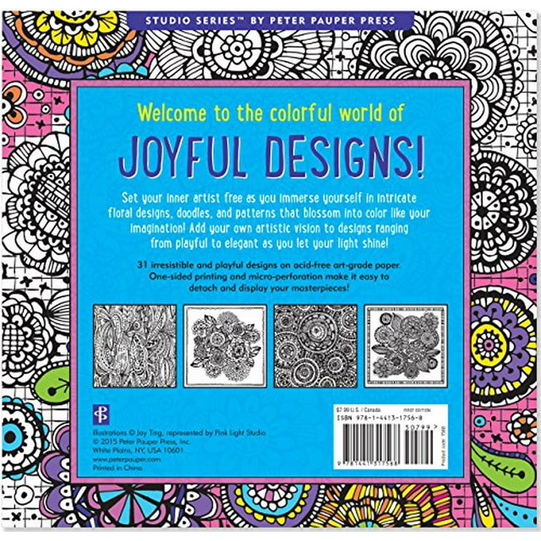 Joyful Designs Adult Coloring Book [Book]