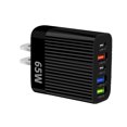thumbnail image 1 of 65W Type C USB Quick Charger 3.0 Mobile Phone Adapter Fast Charging For iPhone Xiaomi Samsung Huawei Portable Wall Charger Black US, 1 of 6