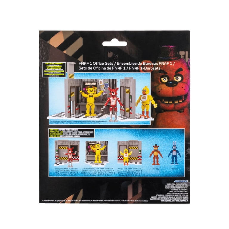 Five Nights at Freddy's Golden Freddy Office Set - 5-Inch