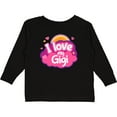thumbnail image 3 of Inktastic I Love My Gigi Grandma Grandchild Girls Long Sleeve Toddler T-Shirt, 3 of 5