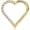 Gold - Right Ear, variant on Heart Daith Piercing Jewelry 16G 8mm 10mm Left Ear - ASTM F136 Titanium Clicker Daith Earrings for Women & Men
