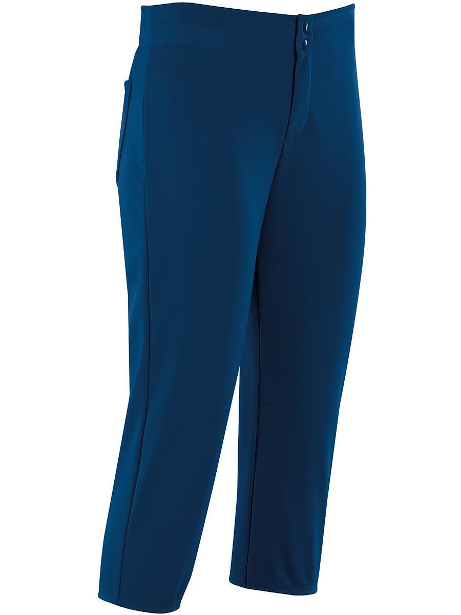 HighFive 315133 Unbelted Softball Pant Girl'S, Navy, L