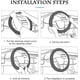 thumbnail image 3 of Funda para volante de coche de piel de fibra de carbono, universal, 15 pulgadas, ajuste, furgonetas, sedanes, coches, camiones (rojo alegría), 3 of 5
