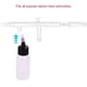 thumbnail image 5 of Wosthever Botellas de aerógrafo de 35ML y 10 piezas con tapa, pigmento a escala, botellas de almacenamiento de tinta de agua, contenedor Decoración del hogar, 5 of 6