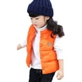 thumbnail image 2 of LANBAOSI Boy Puffer Vest Toddler Winter Down Vest Lightweight Sleeveless Jacket 3-4T, 2 of 7